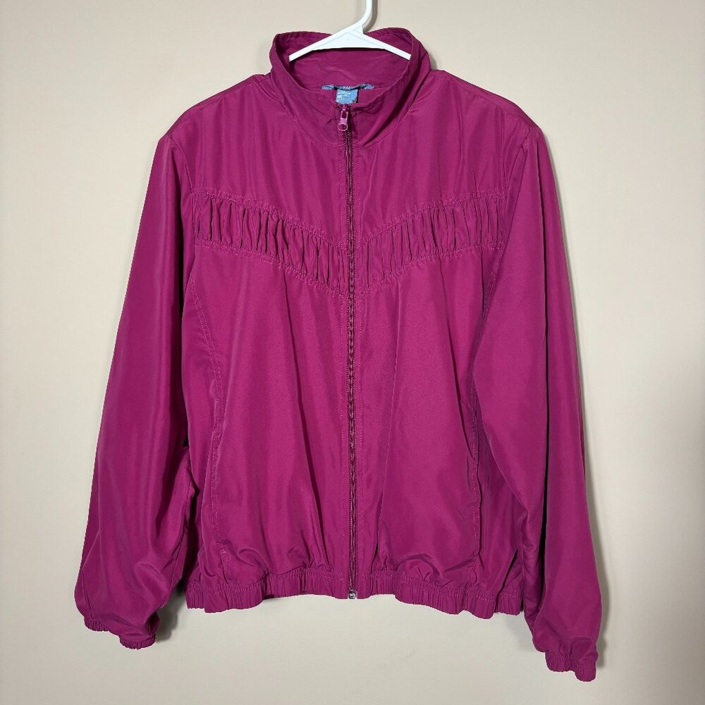 Napa Valley Sport Lined Windbreaker Jacket and Pants Set - Size S